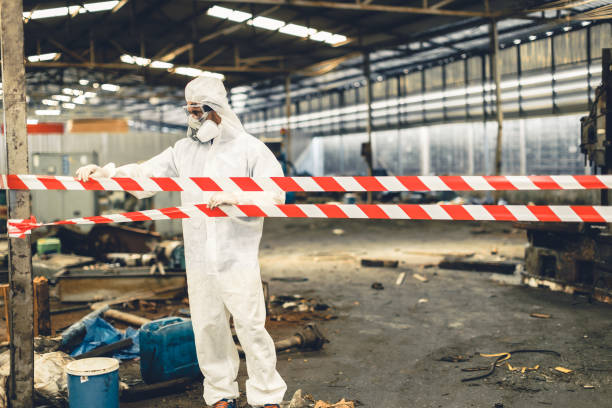 Professional Unattended Death Cleanup technician working in Narberth, PA
